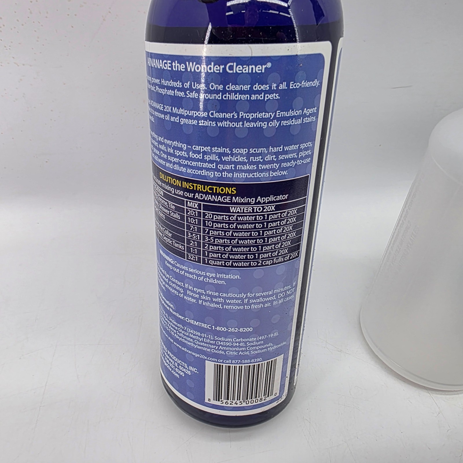 ADVANAGE the Wonder Cleaner Advance 20X Multi-Purpose Ultra Concentrate Lavender