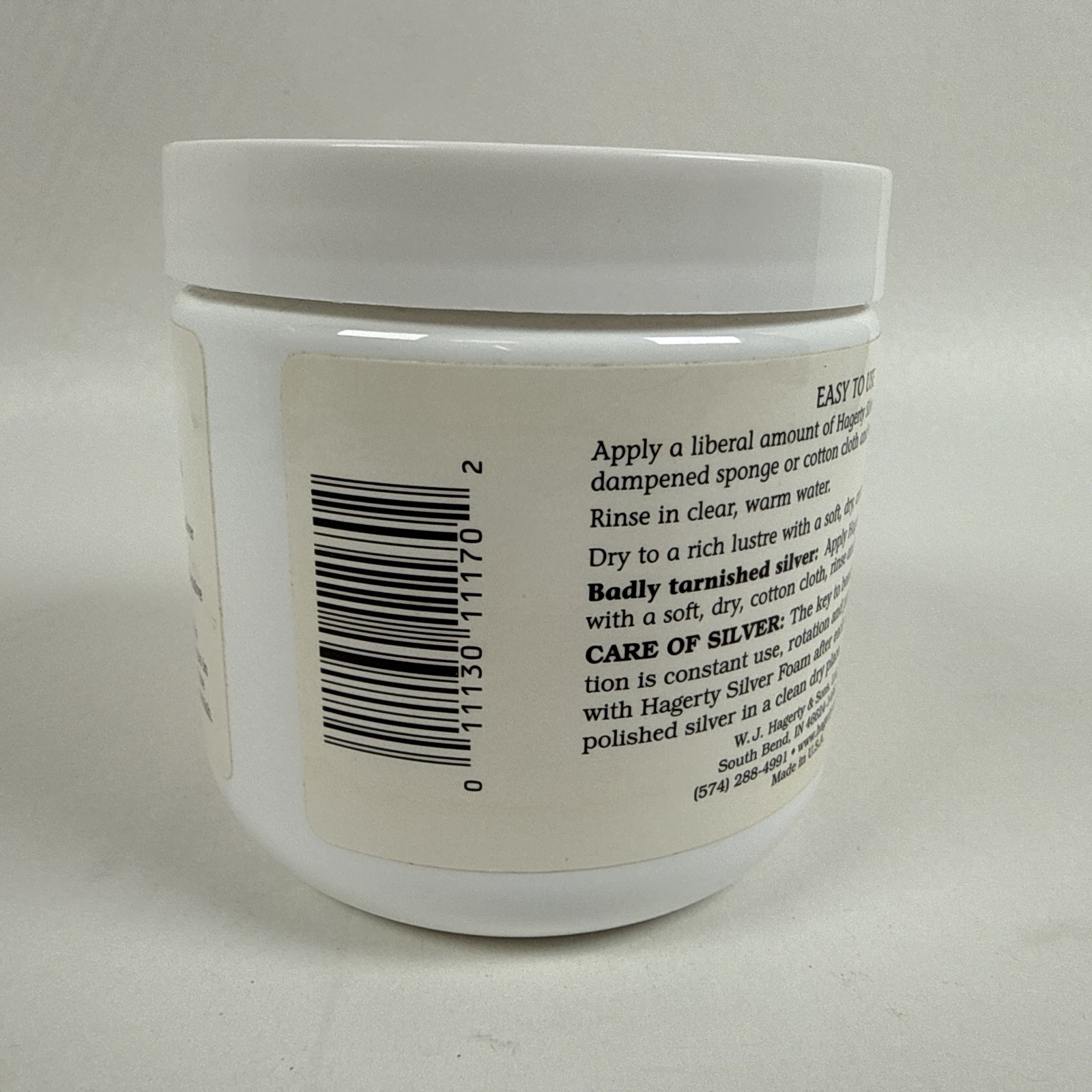 Hagerty Silver Foam Extra Mild Polish for Sterling, Silverplate or Gold READ