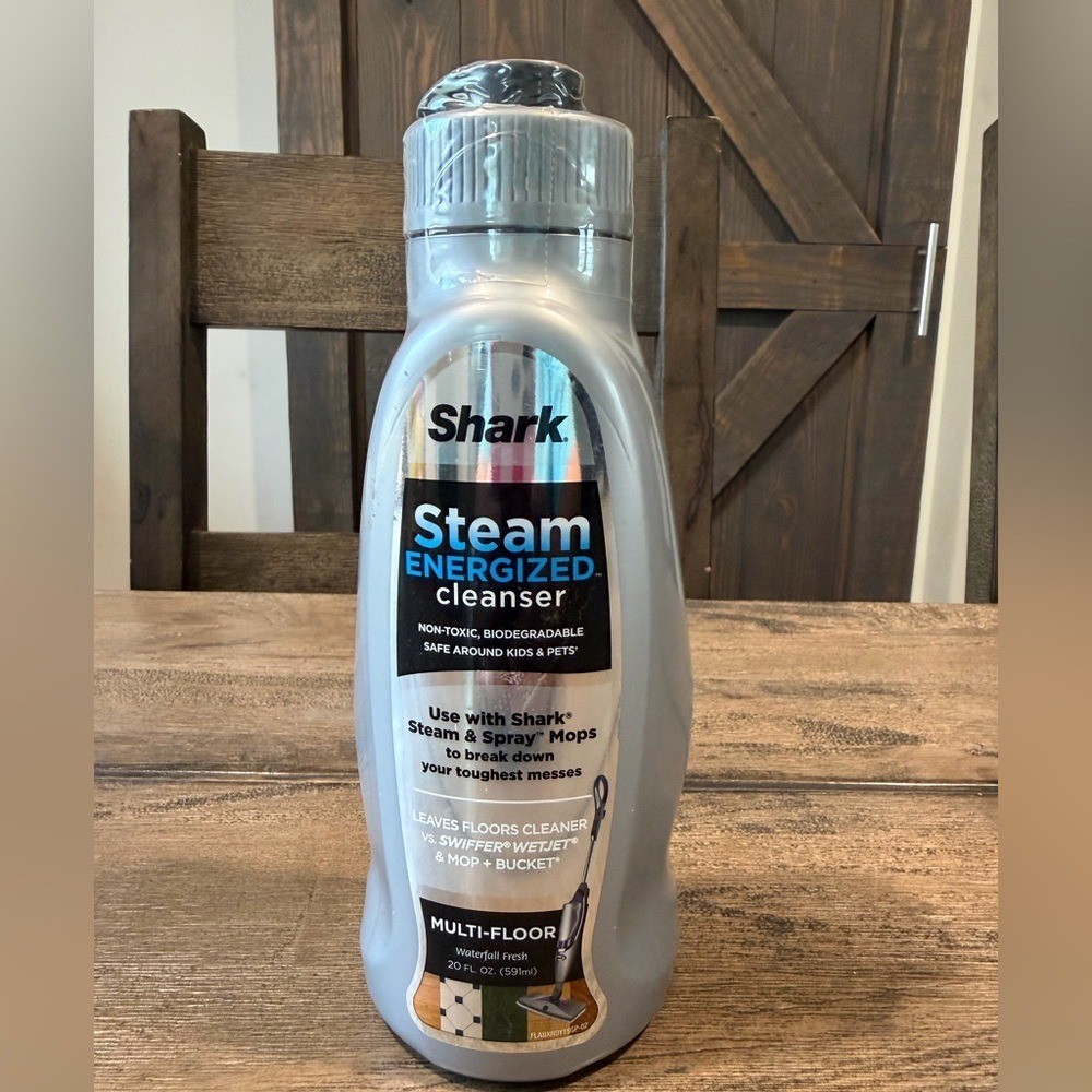 Shark Steam Spray Mop Energized Cleanser Multi Floor Waterfall Fresh Sealed 20oz