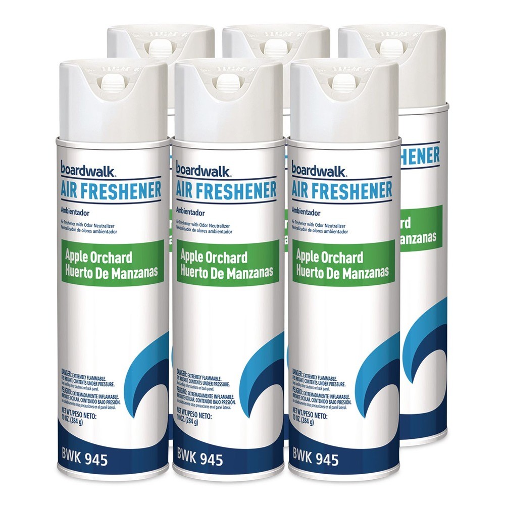 Boardwalk 945 10 oz Aerosol Air Freshener – Apple Orchard (6/Carton) New