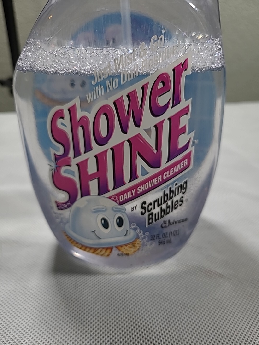 Rare! 1998 Scrubbing Bubbles Shower Shine Discontinued 90s Movie Prop
