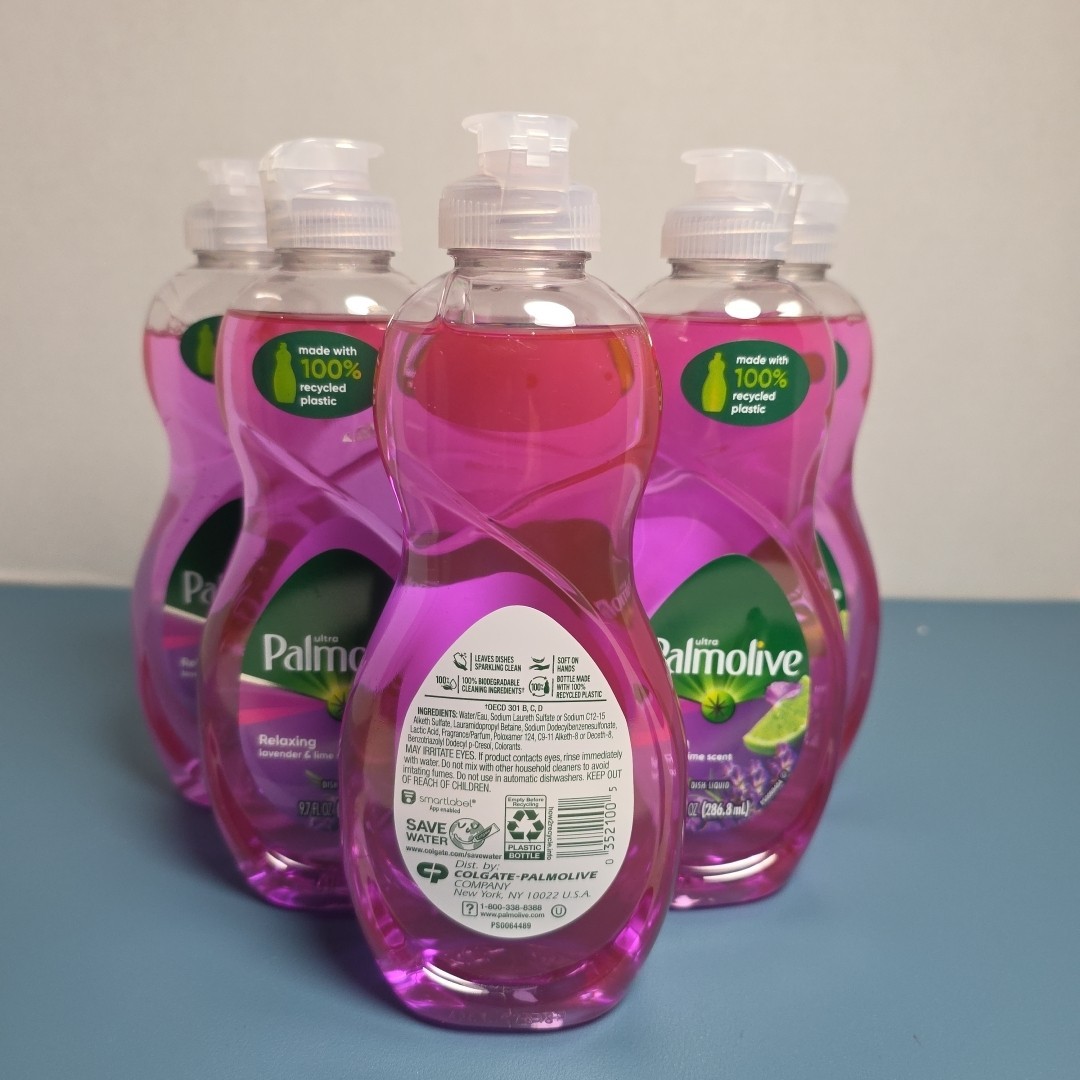 Palmolive Ultra Lavender & Lime Dish Liquid, 9.7 oz. (286.8 ml) (Pack of 6)