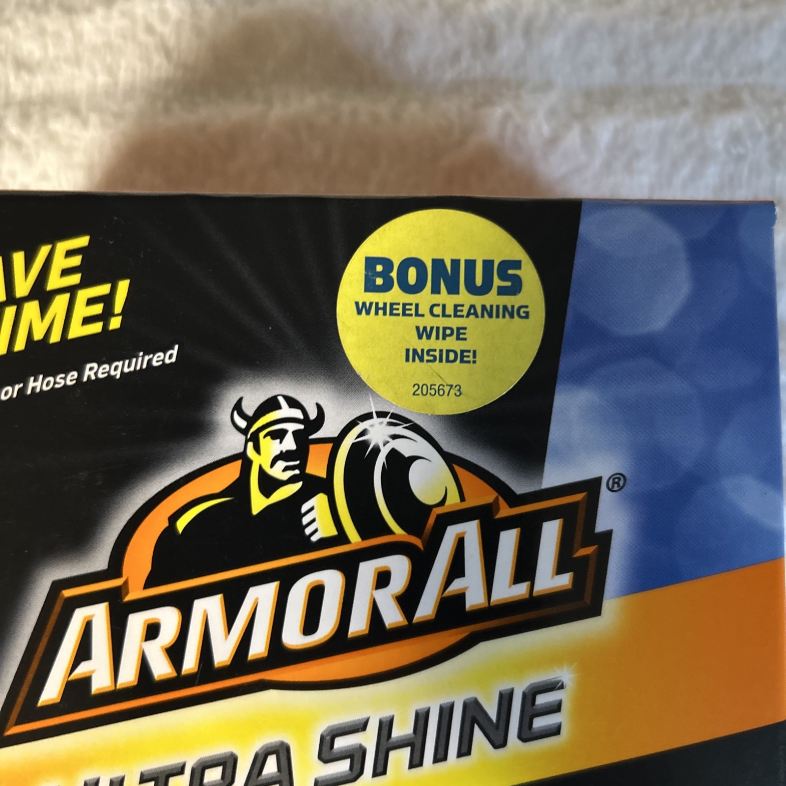 Armor All Ultra Shine Car Wash Wipes 12 XL 10×15 Wipes New In Box