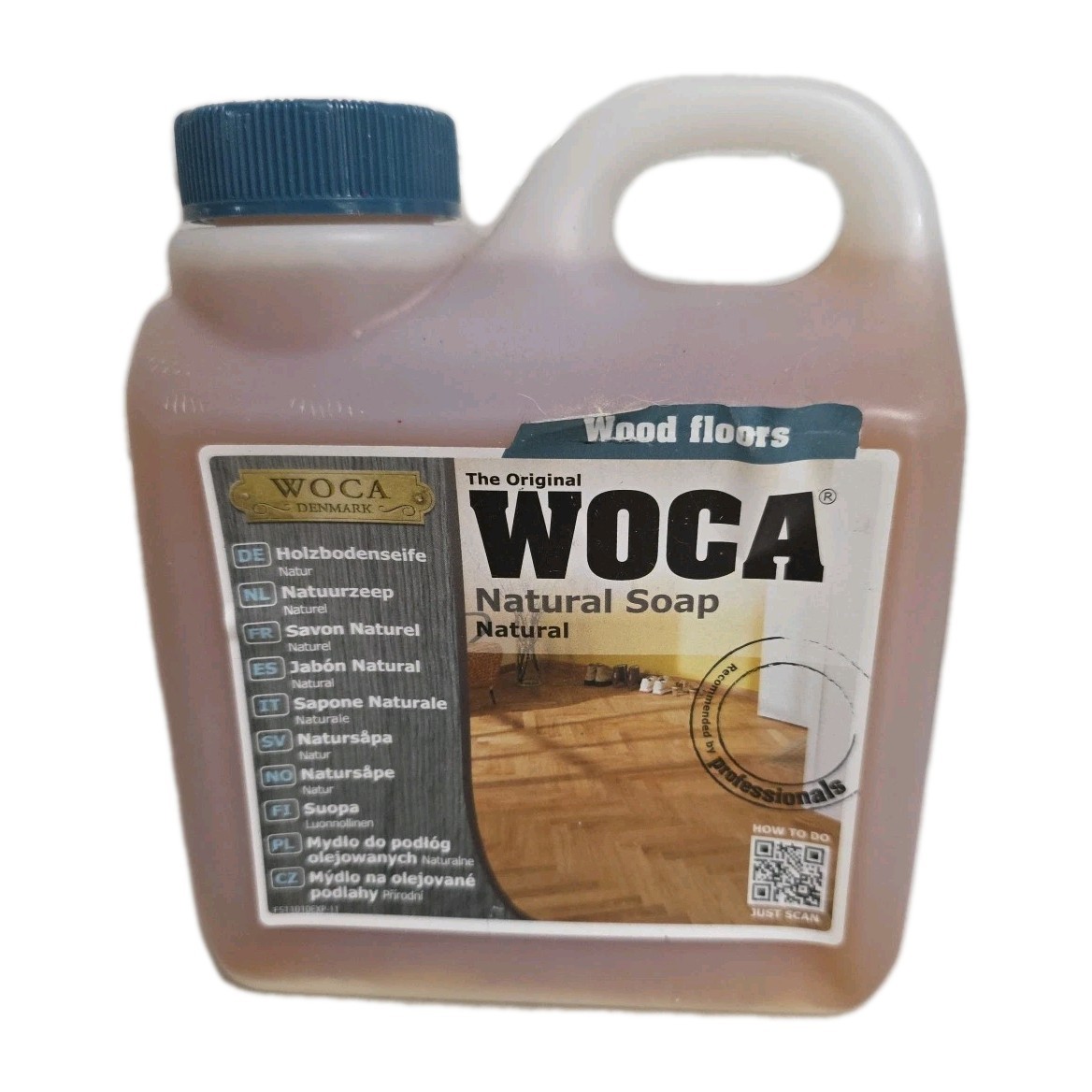 WOCA Natural Soap 1 Liter (Natural) Denmark