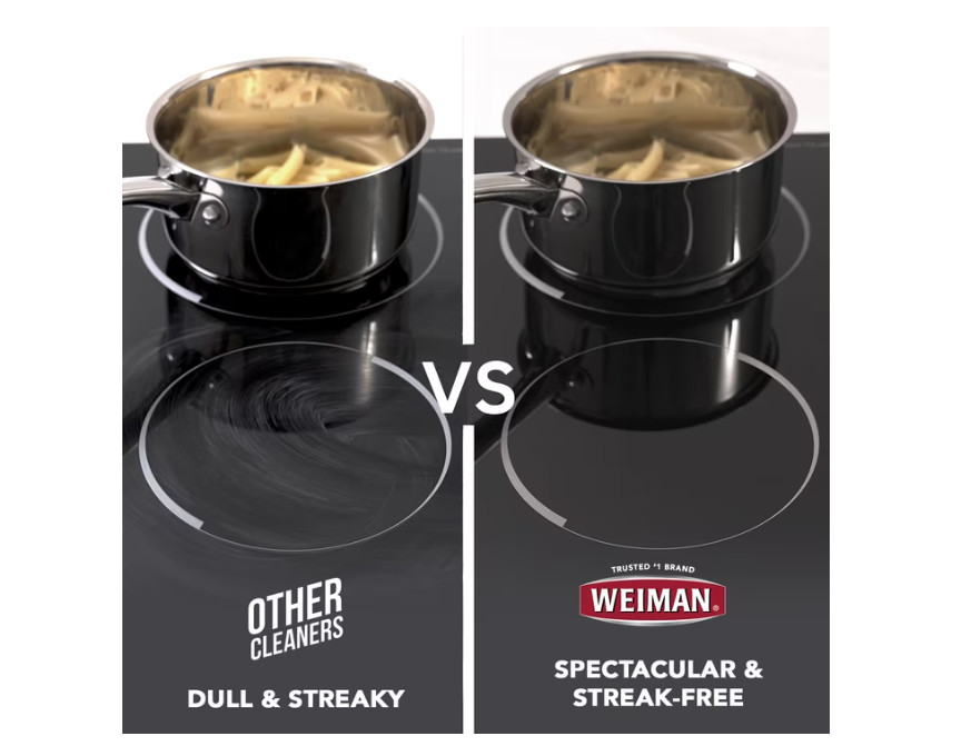 4 PACK Weiman Cooktop Cleaner & Polish Cream 15 oz