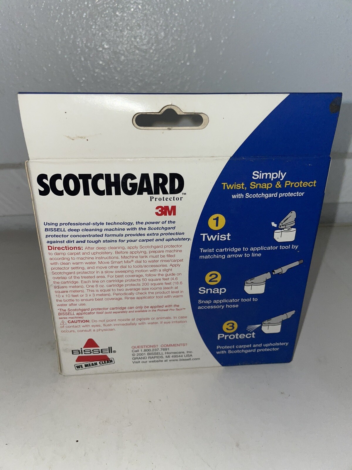 Bissell Scotchgard Protector 3M 8 FL.OZ. Protects 200 sq ft. Carpet Fabric New