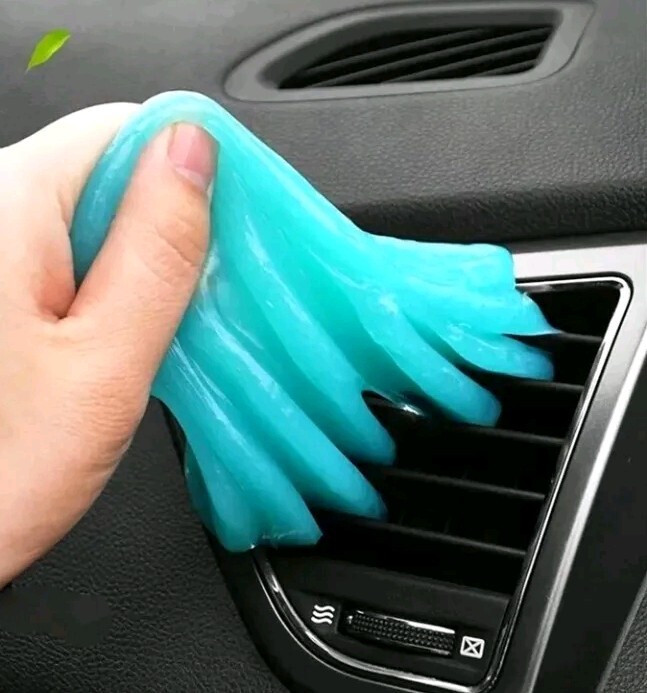 2 Cleaning Gel for Car Kit Dust Car Crevice Cleaner Air Vent Removal Putty