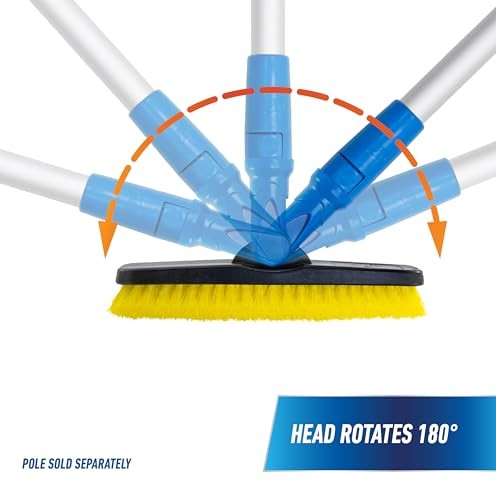 Unger Swivel Grout and Corner Scrub Brush Head