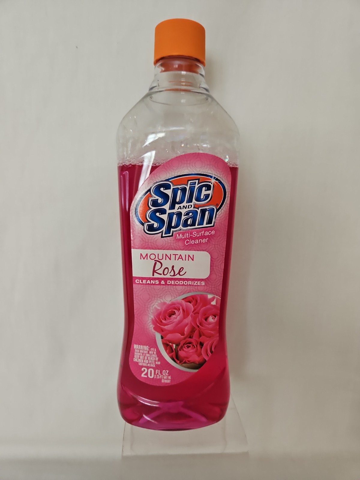 Spic And Span Multi Surface Cleaner Mountain Rose Deodorizes 20 fl oz