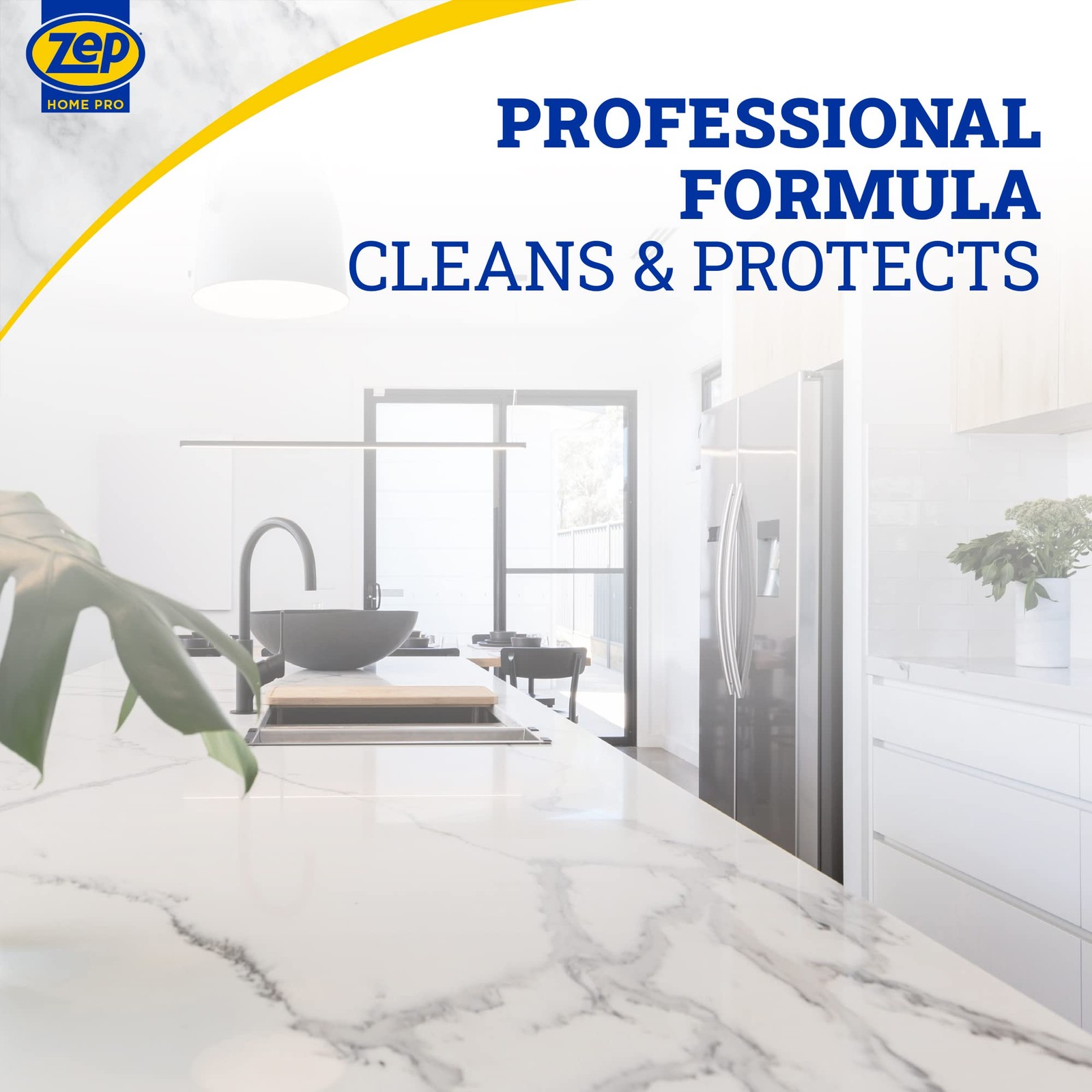 Zep NEW Home Pro 2-In-1 Marble, Granite & Stone Cleaner – 24 Fl. oz. (Case of 6)