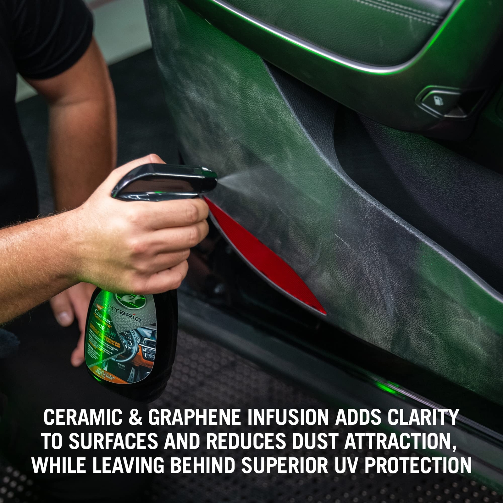 Turtle Wax 53787 Hybrid Solutions Ceramic Graphene Inside Job Interior Car