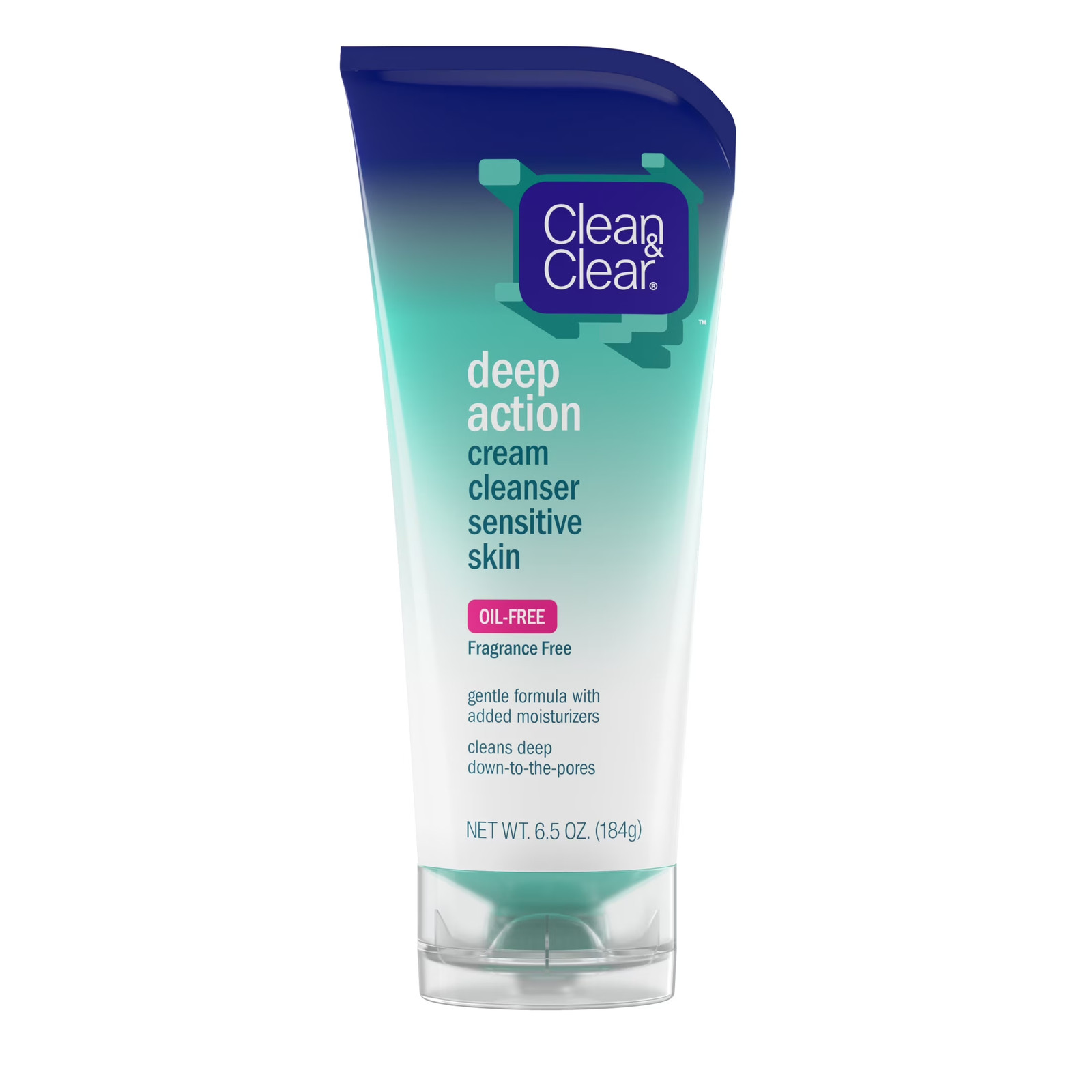 Oil-Free Deep Action Cream Facial Cleanser, 6.5 Oz
