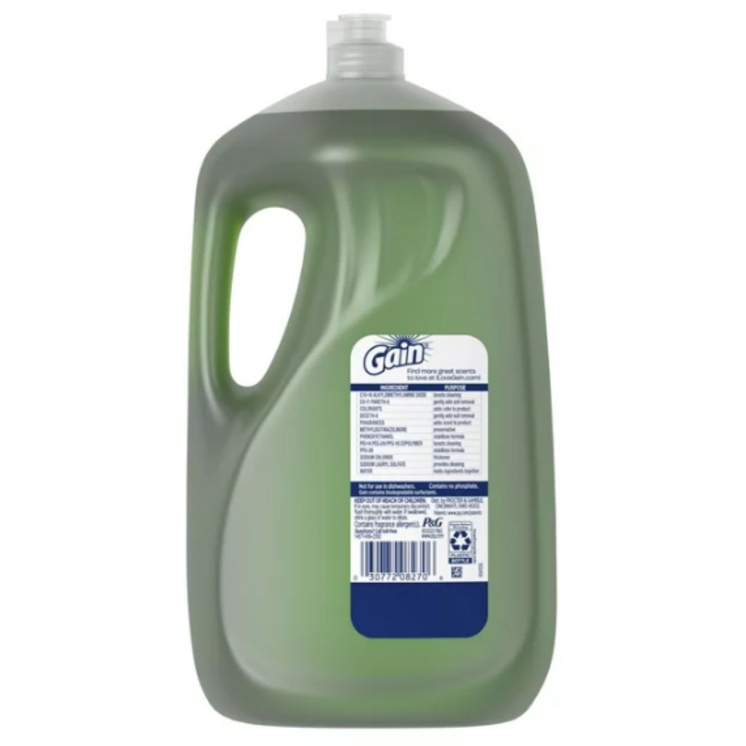 Gain Ultra Dishwashing Liquid Dish Soap, Original Scent, 90 fl oz