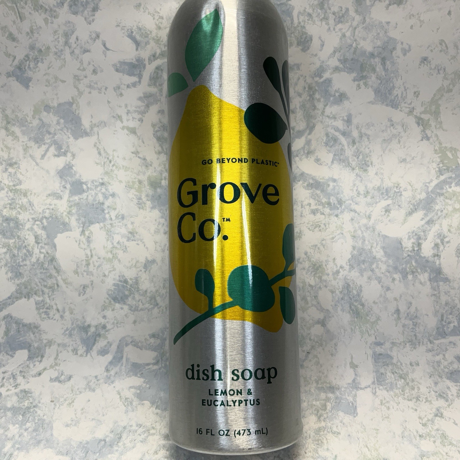 Grove Co Dish Soap Lemon & Eucalyptus 16oz – Lot of 3