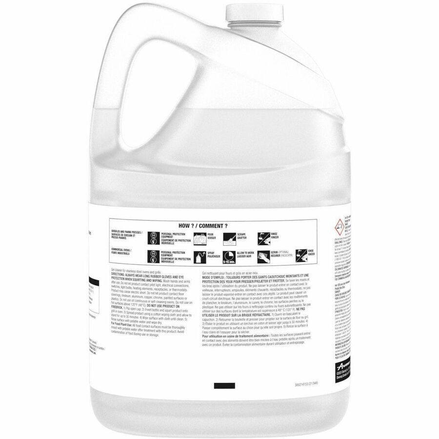 Avmor Hot Stuff Gel Oven Cleaner Industrial (3.78L) Heavy Duty New White Version