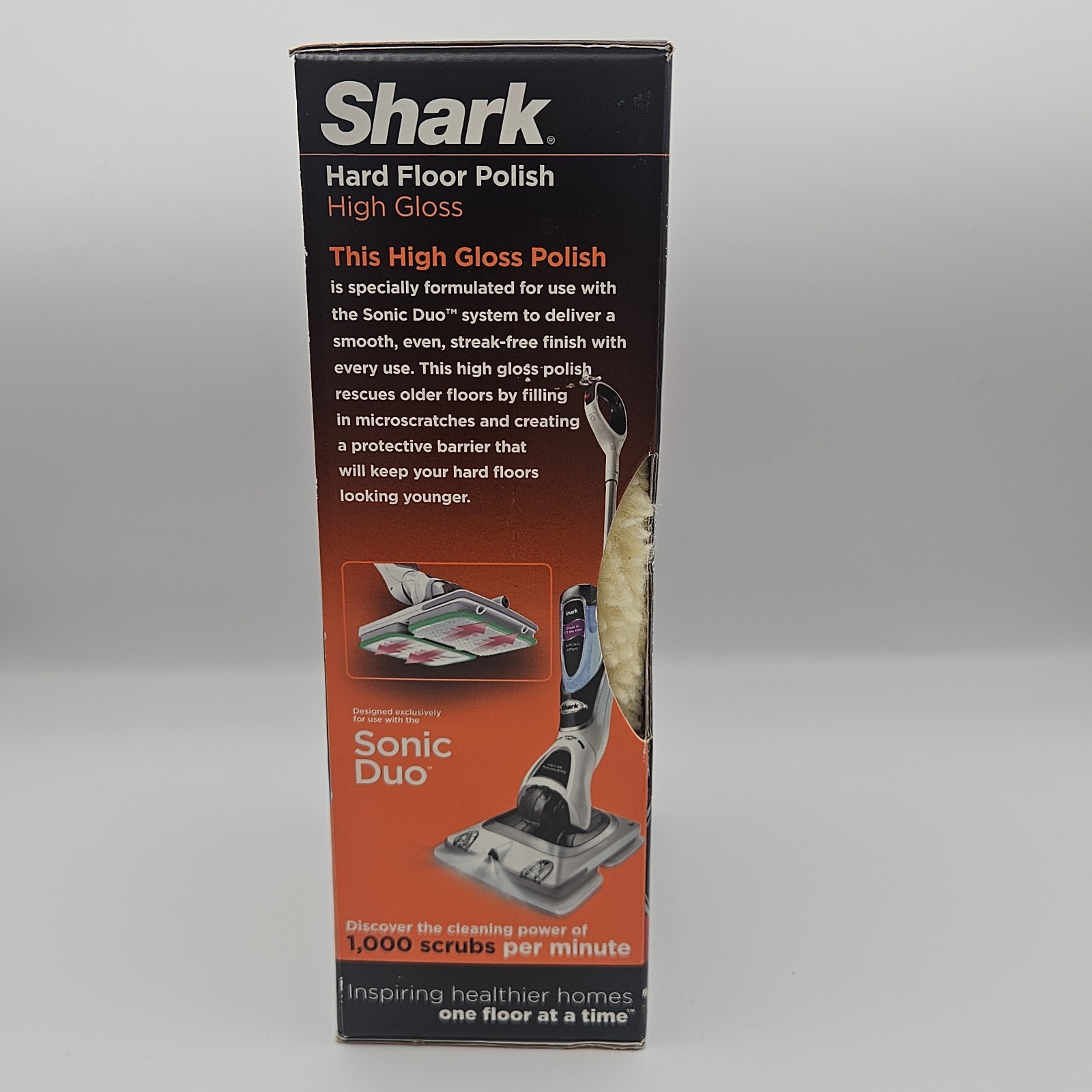 SHARK Wood & Hard Floor Cleaner Wood Floor Polish 28 oz. Discontinued NEW SEALED