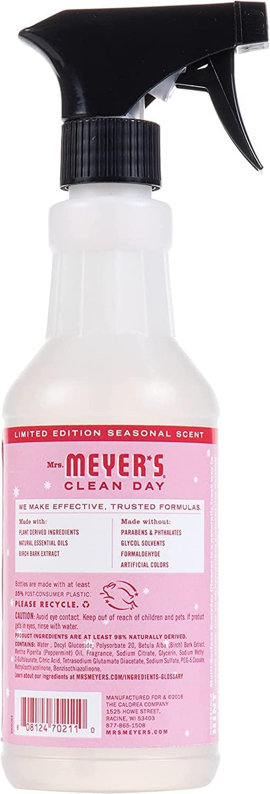 Clean Day Multi-Surface Cleaner, Peppermint, 16 Fl Oz. (Pack of 2)