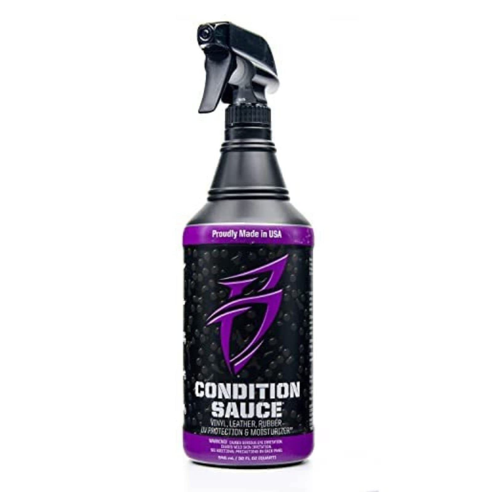 Interior Moisturizer Conditioner UV Protect Vinyl Leather Rubber Boat RV