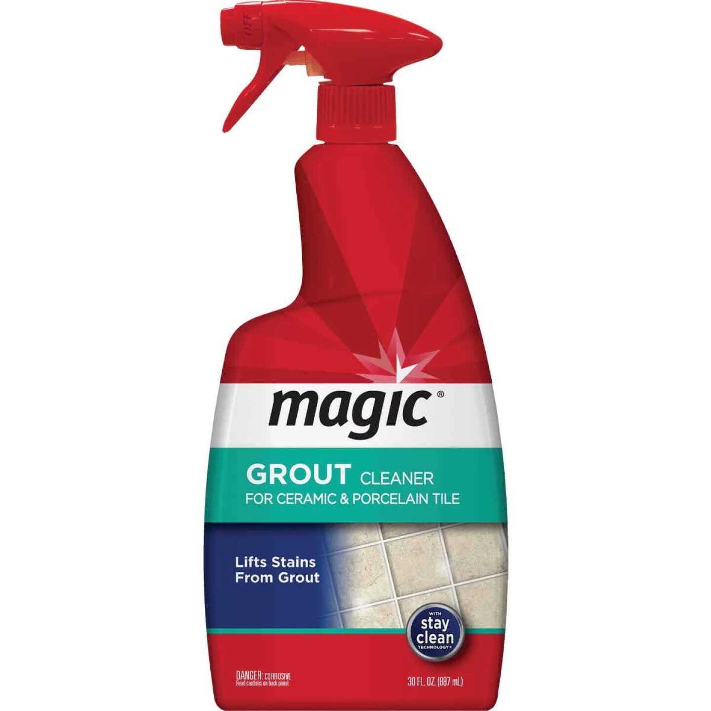 Magic 3052 Grout Cleaner 30 Oz Stay Clean Technology Pack of 1 Tile Care