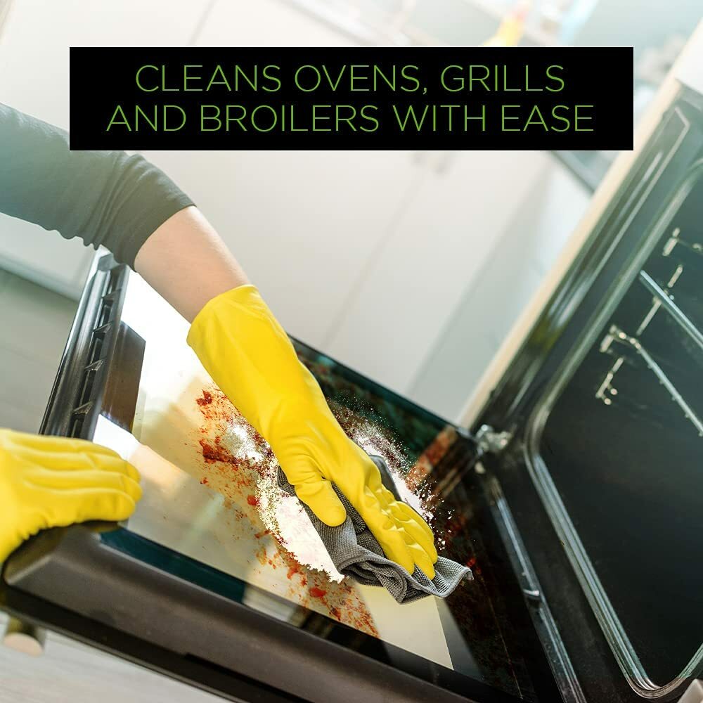Oven and Grill Cleaner – 12 oz Removes Tough Baked On Grease and Food Spill Pk 2
