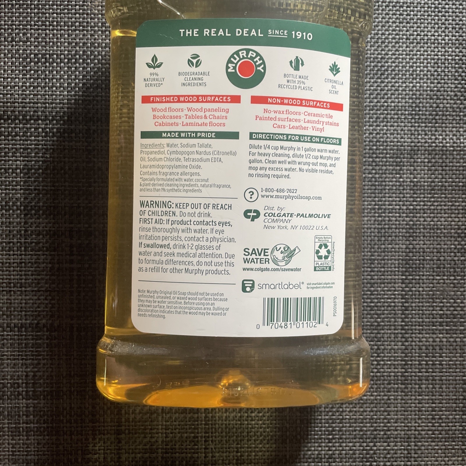 Murphy Oil Soap Wood Cleaner Original 32 Fluid Ounce NEW 32oz Sealed 🇺🇸