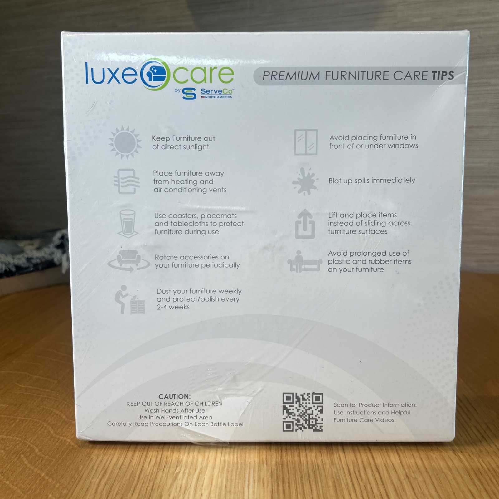 GW Gardner White Total Care Cleaning Kit Luxe Care Serveco New Free Refills