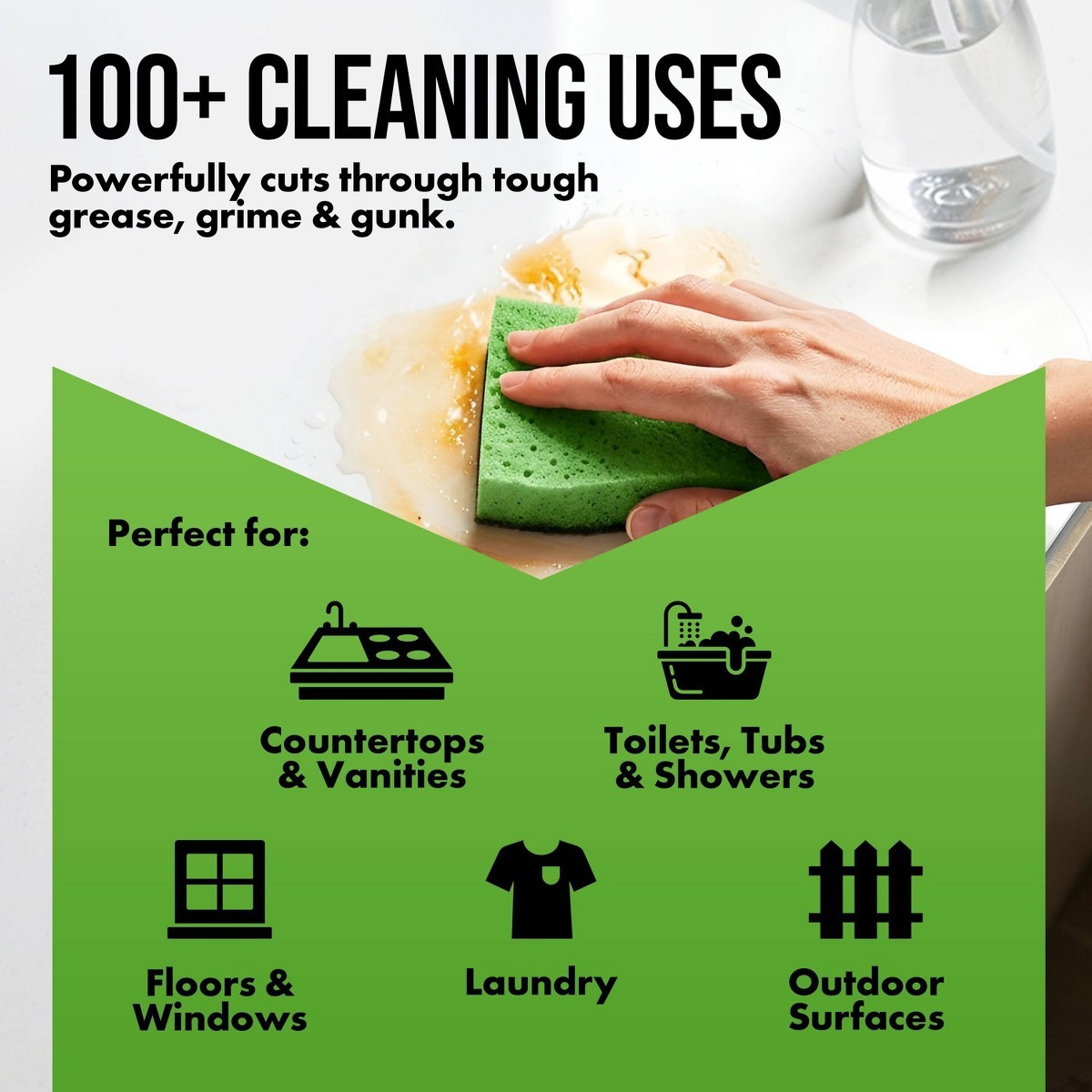 HARRIS 30% Vinegar All-Purpose Cleaners – Unscented – 32 fl oz