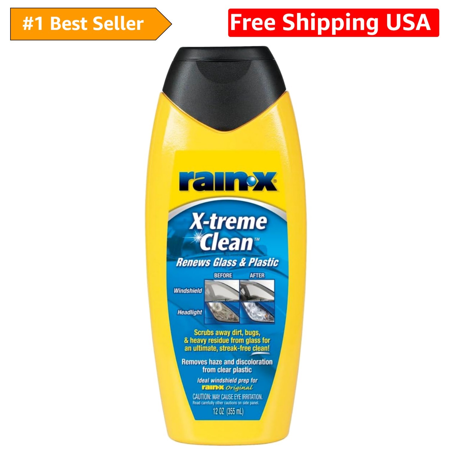 X-treme Clean Glass Cleaner – 12 fl oz.