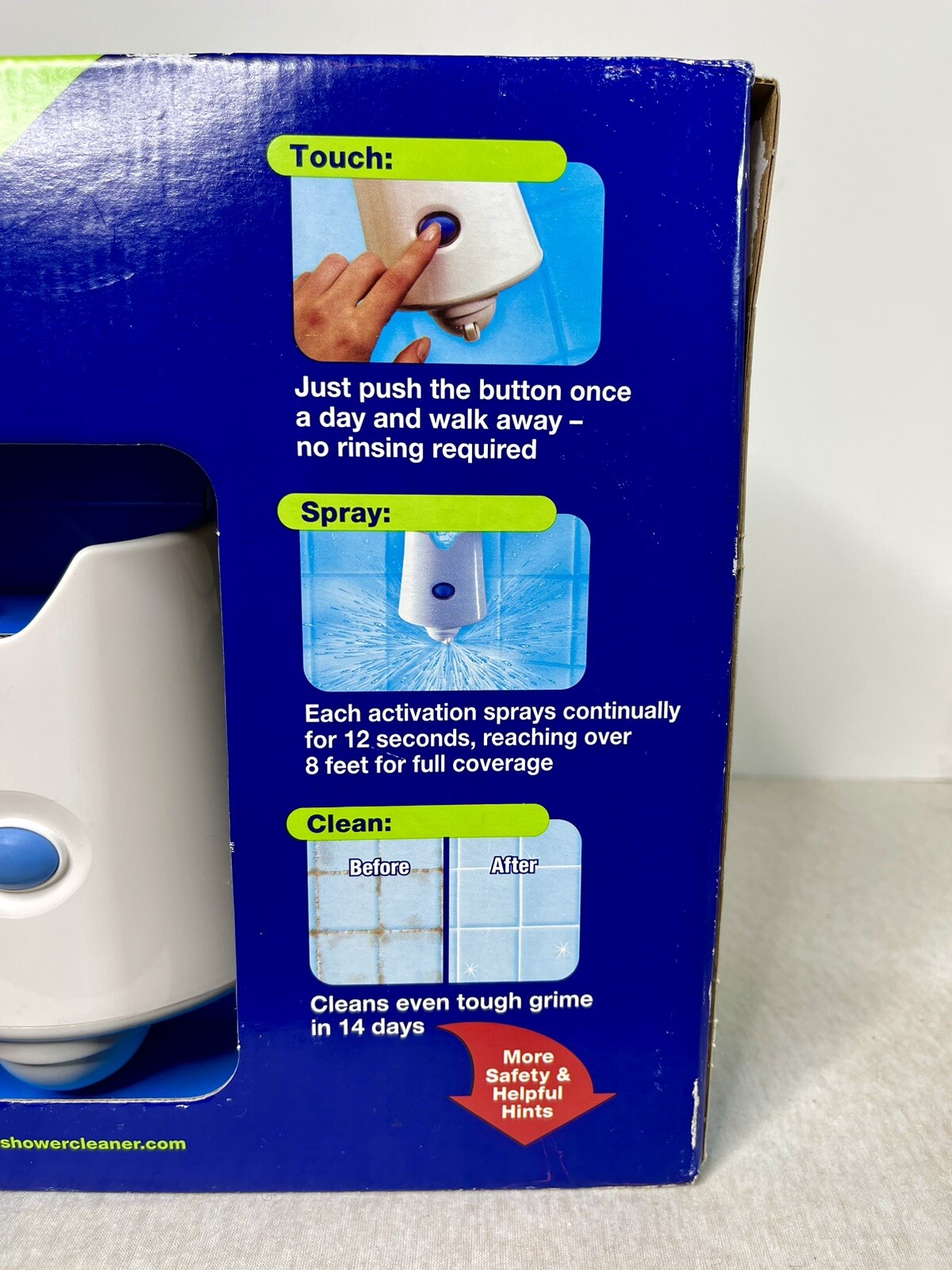 Scrubbing Bubbles Automatic Shower Cleaner Kit with 2 Refills Rotating Sprayer