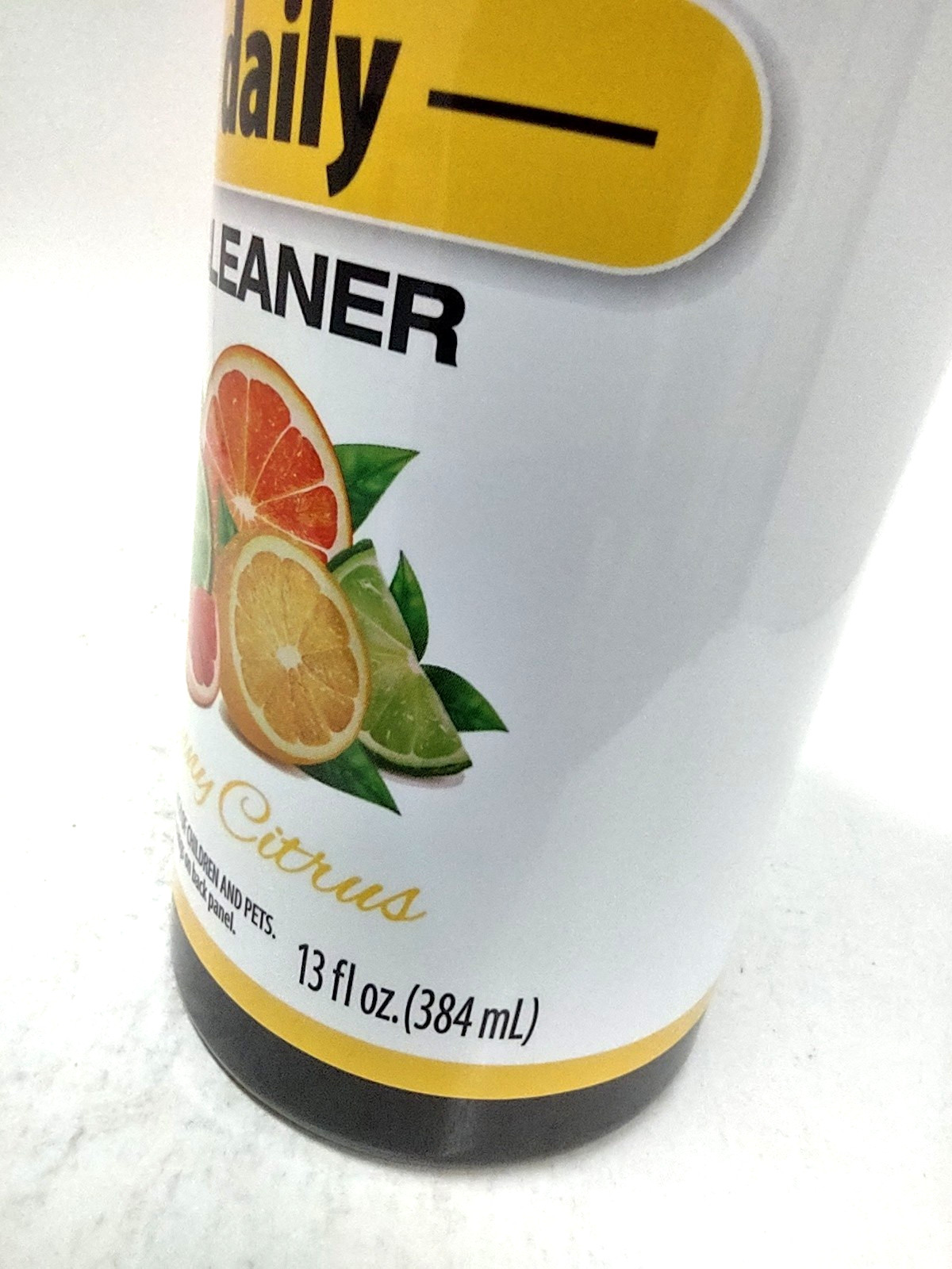 ( 3 ) Wizard Naturals In W/Essentials Oils Daily Cleaner Sunny Citrus 13 oz Ea