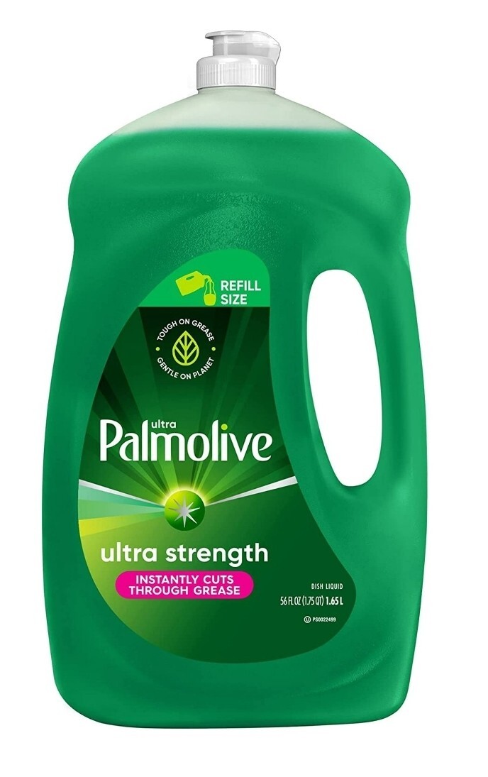 Palmolive Ultra Original Refill Size Dish Soap Green 2 Packs Of 56 fl. oz