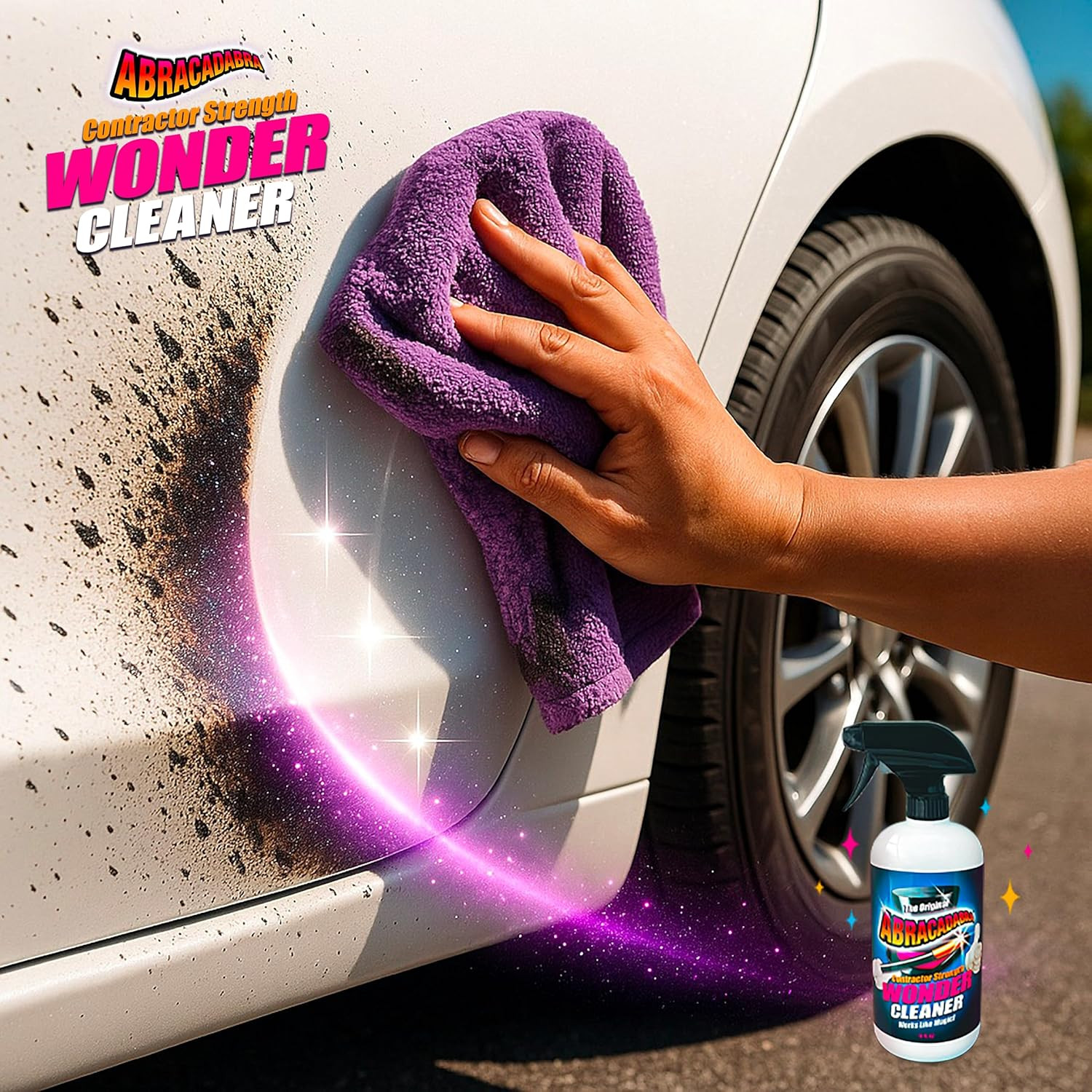 ® Wonder Cleaner Spray 16 Oz – as Seen on TV Contractor Strength Adhesive, Tar,