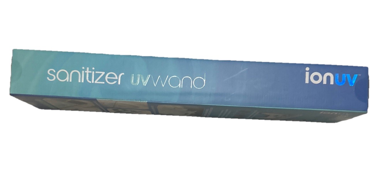 IonUV Sanitation Wand Rechargeable Fast Sanitizing UVwand 13.5” New In Box