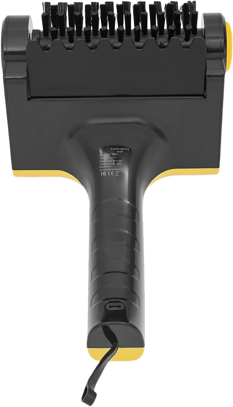 2 Speed Electric Scrubber Powerful Cleaning Brush with & 360° Head 40 Min