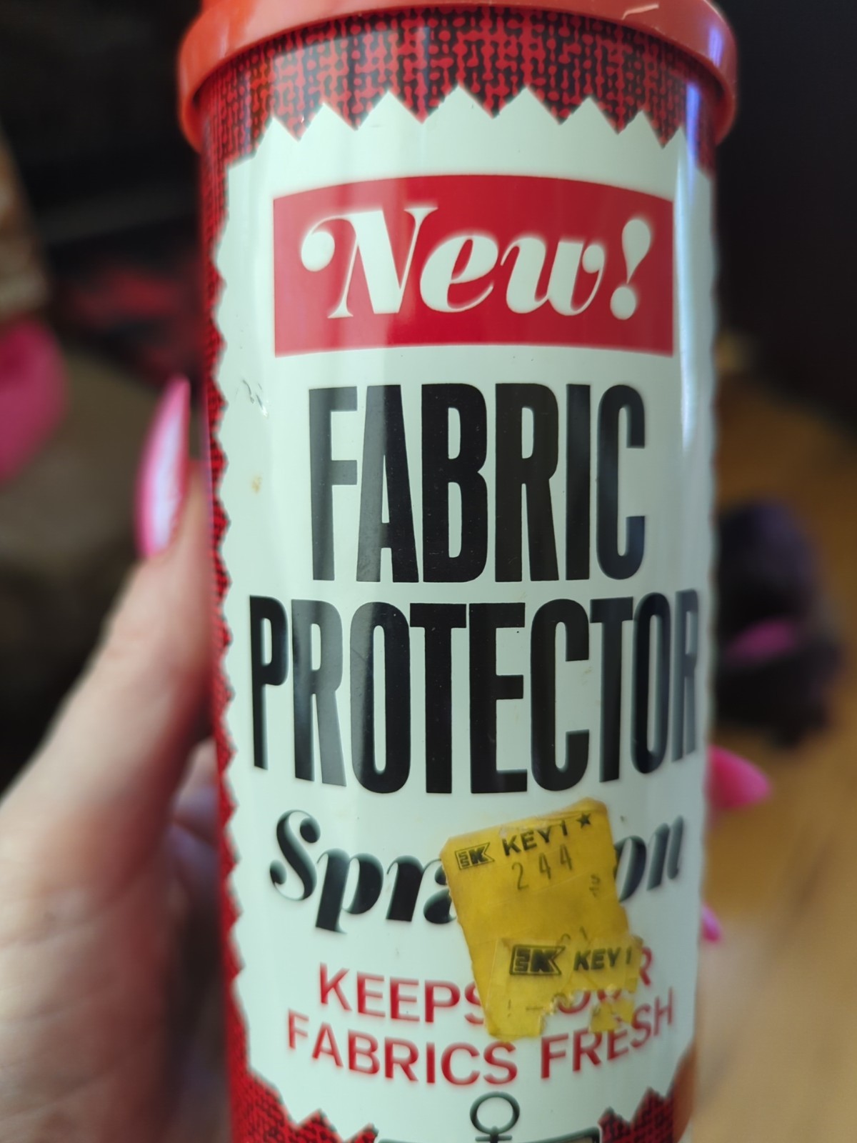 Vintage Kmart Fabric Protector Spray 20 Oz Almost Full Prop Grandma’s Pantry