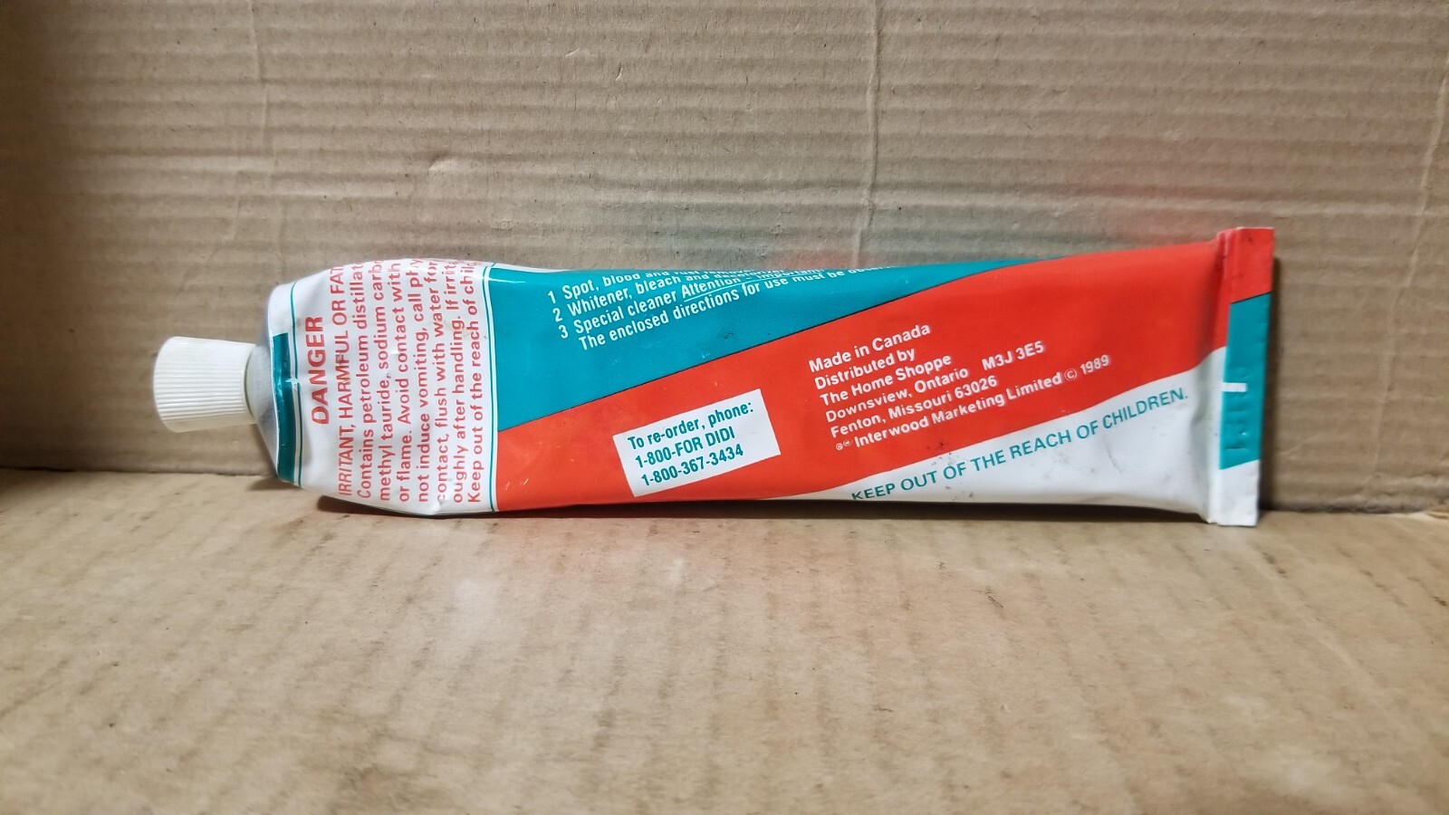 VTG DiDi Seven Universal Cleaner Weight 3 .4 oz German Formula Made in Canada