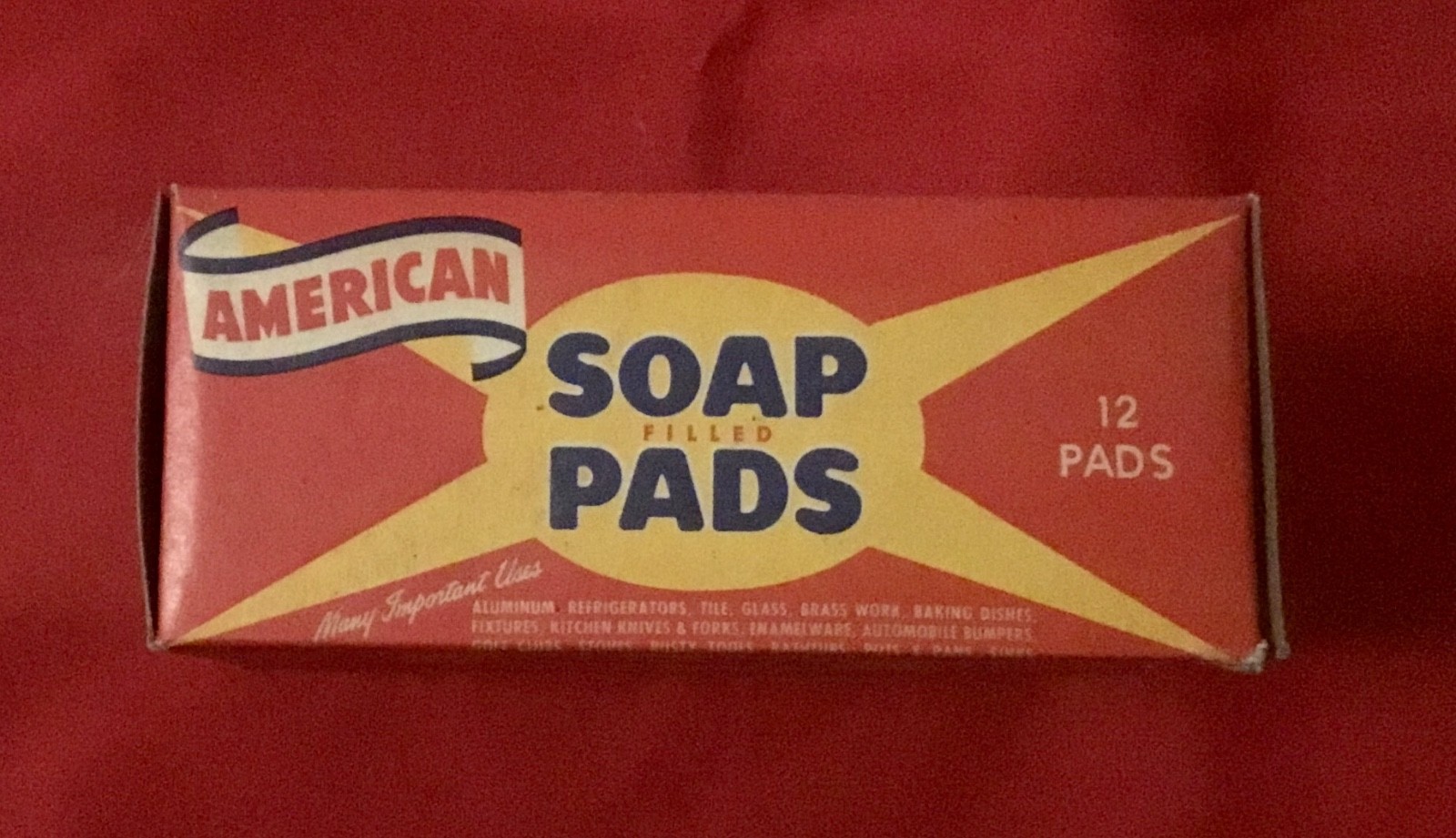 Vintage American Soap Filled Pads 12 count Discontinued