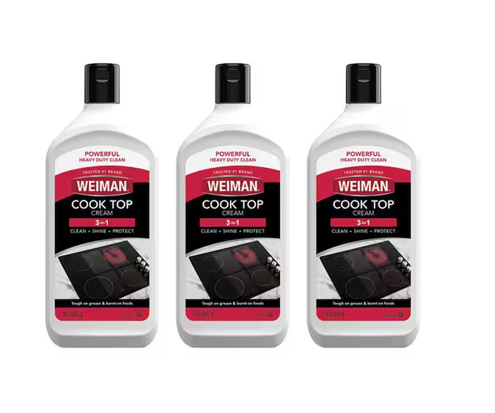 Weiman 20 oz. Glass Cook Top Cleaner and Polish (3-Pack)