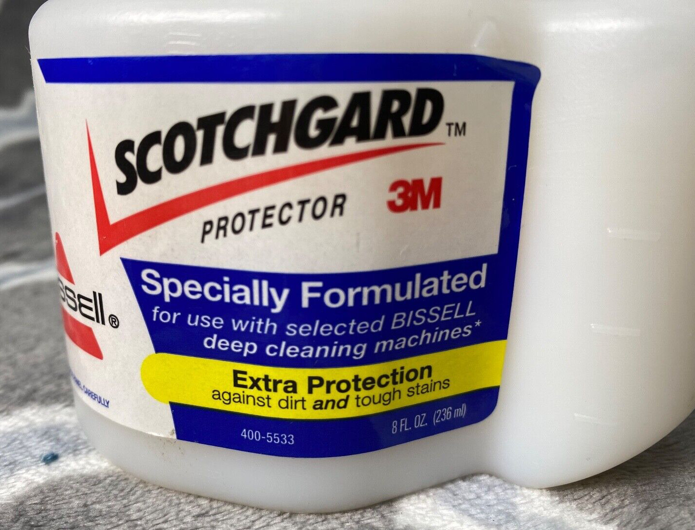 Bissell Scotchgard Carpet Fabric Protector 3M 8 Fl Oz Protects 200 sq ft New