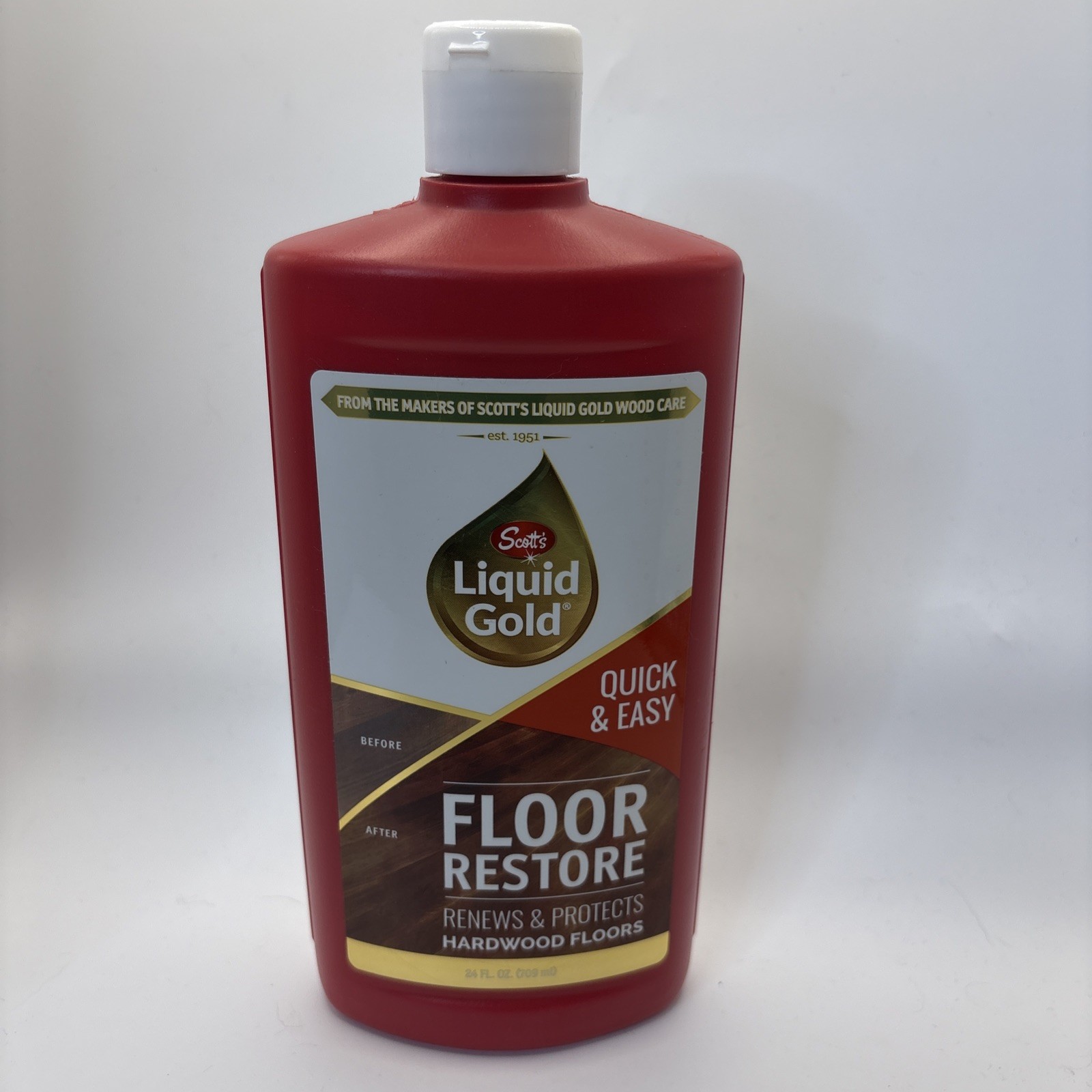 Scott’s Liquid Gold Restore Renews & Protects Hardwood Floors 24 Oz Sealed