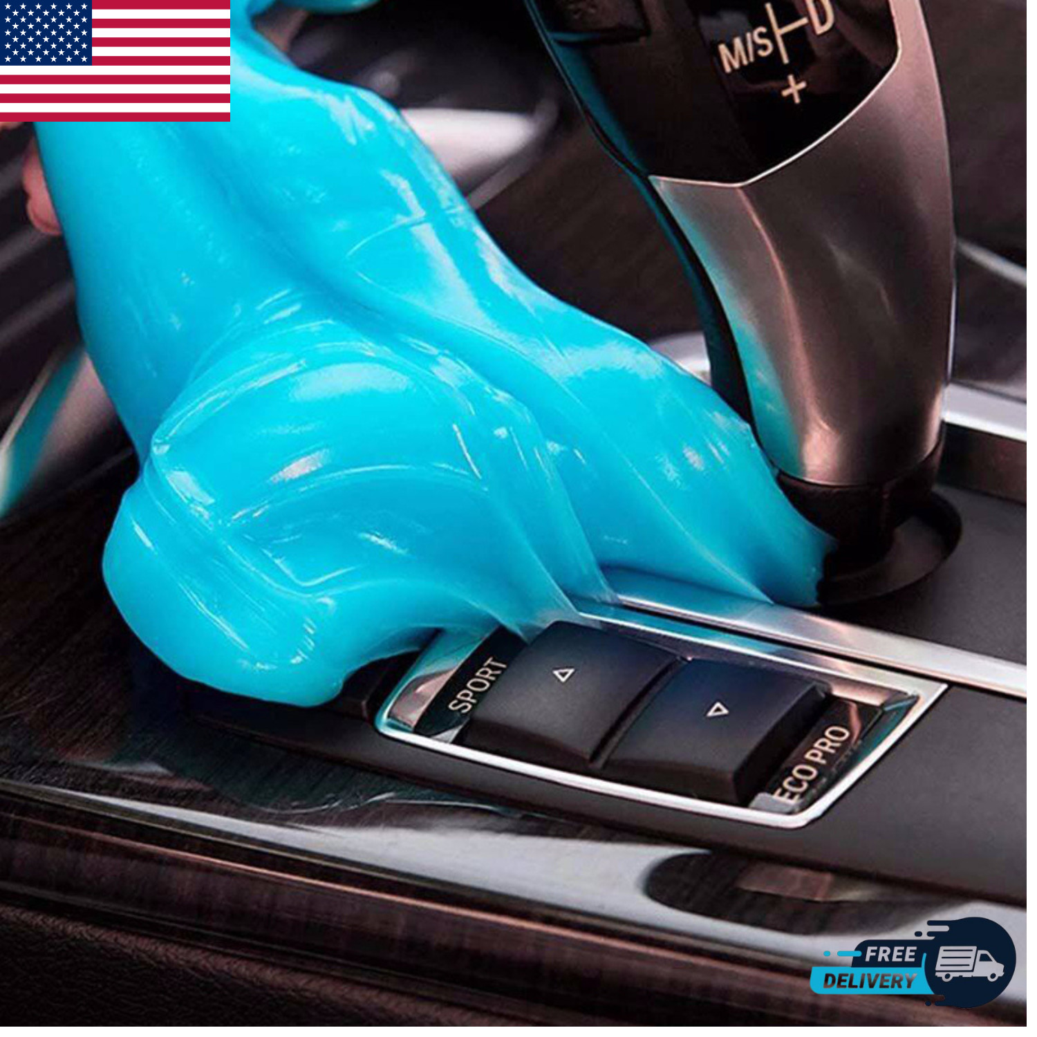2 Packs Cleaning Gel for Car Detailing Putty Car Vent Cleaner Cleaning Putty Gel