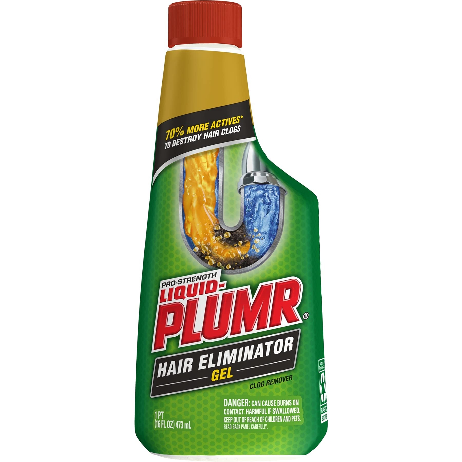 Eliminador De Obstrucciones Capilares, Limpiador Liquido De Desagues, 16 Onzas