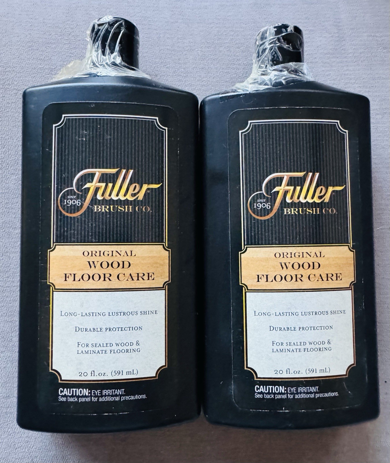Fuller Brush 20 oz X 2 (40oz Tot) Original Wood Polish Nourish Wood Wax-Free NEW