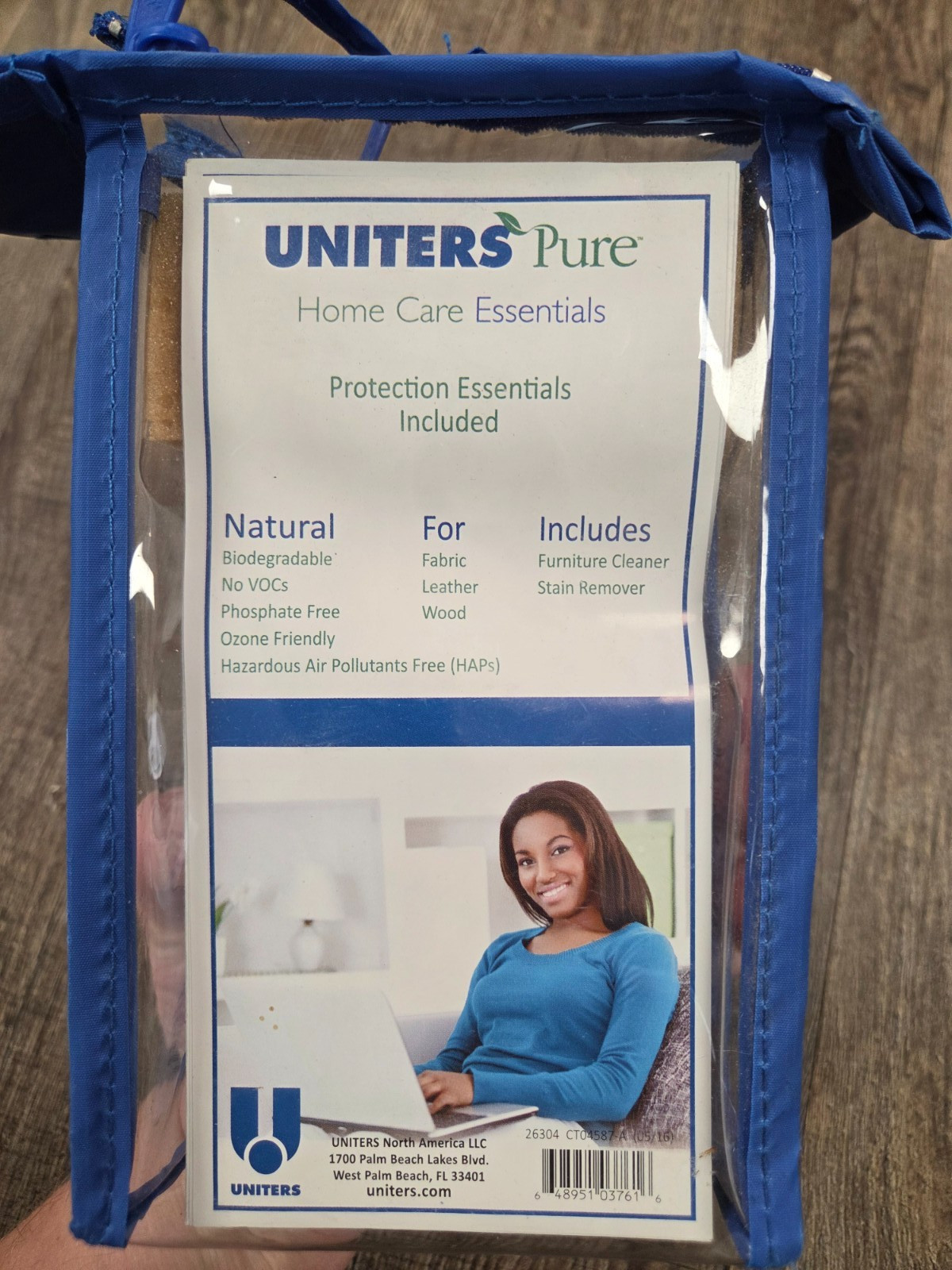Uniters Pure Home Care Essentials Protection Fabric Leather Spot Cleaner NEW Set