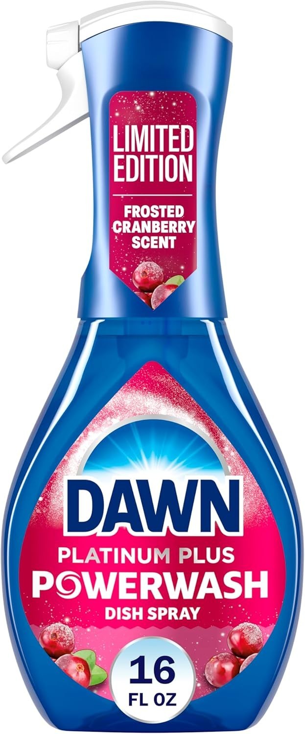 Dawn Powerwash Dish Spray, Frosted Cranberry, Starter Kit, 16 fl oz