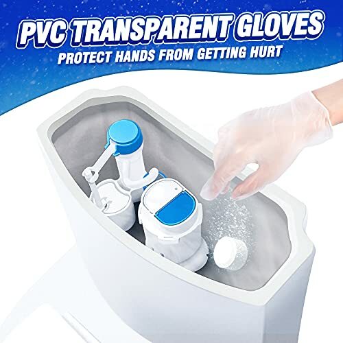 Automatic Toilet Bowl Cleaners With Bleach Tablets, Toilet Tank Cleaner, 12 PACK