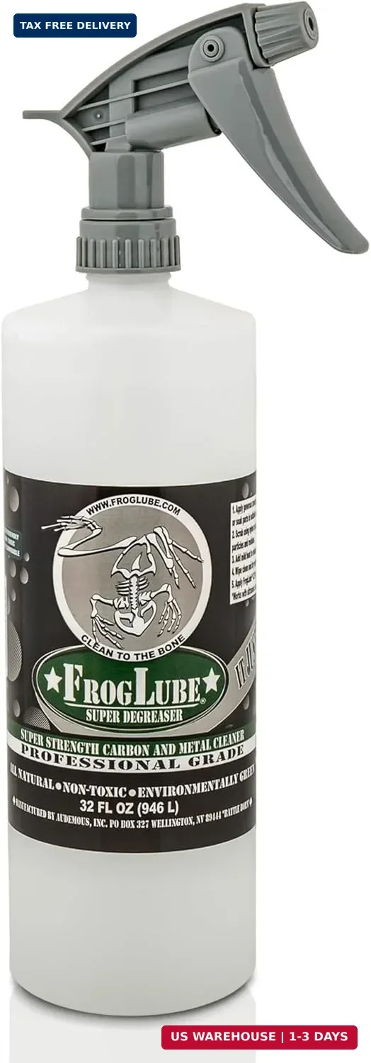 Frog Lube Super Degreaser – Concentrated Gun Cleaner Spray – Heavy Duty, Non-Tox