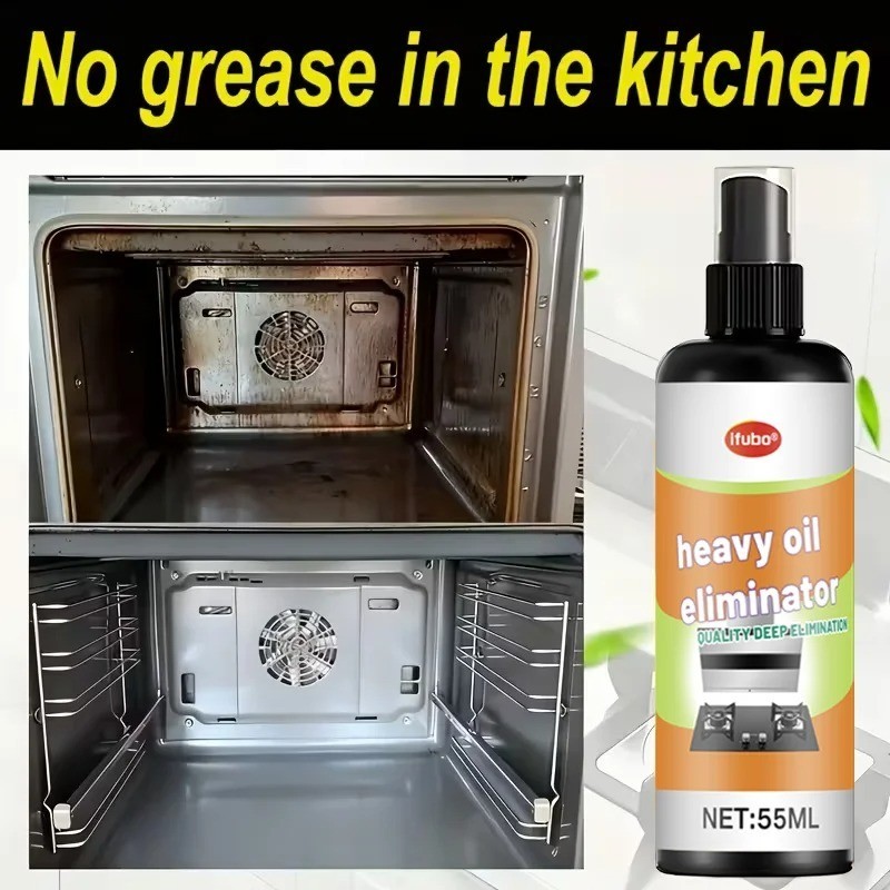 IFUBO Heavy Oil Eliminator 55ML Kitchen Degreaser Cleaner Range Hood Stove Tile