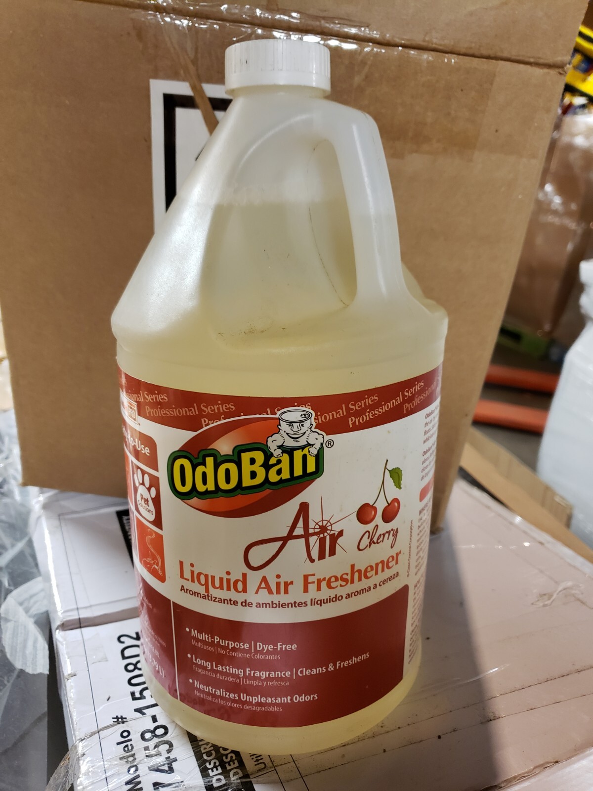 OdoBan Professional Series Ready-to-Use Air Cherry Liquid Air Freshener 1 Gallon