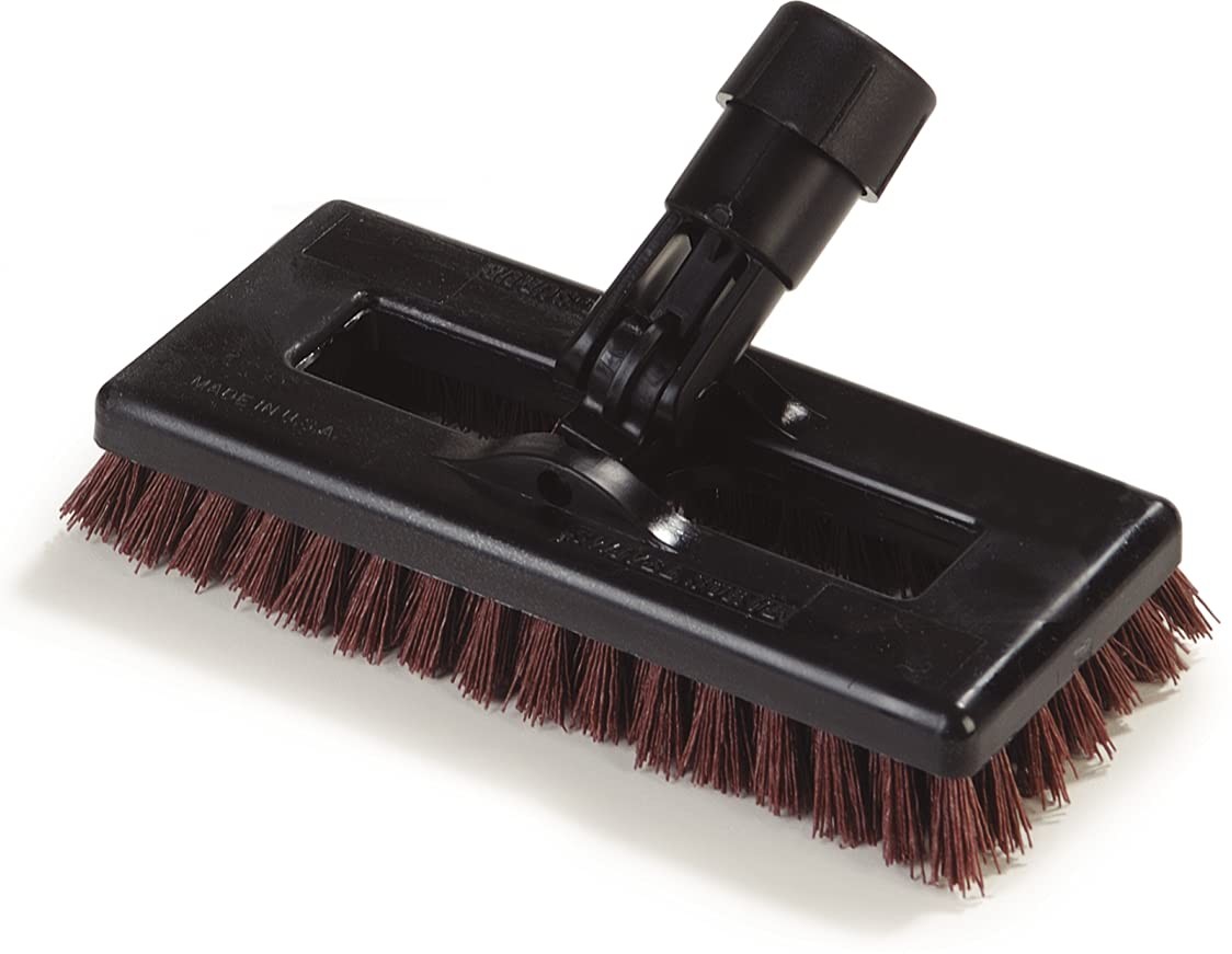 SPARTA Swivel Scrub, Heavy Duty Scrubber with Nylon Grit Bristles, Cleaning E…